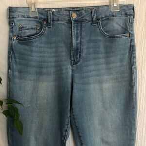 AEROPOSTALE size 10 high waist jeggings medium wash skinny stretch jeans
